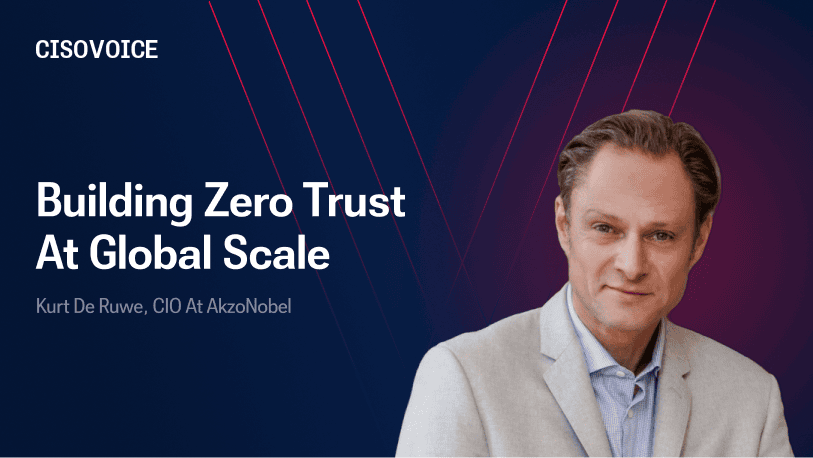CIO Interview: Kurt De Ruwe, CIO At AkzoNobel 